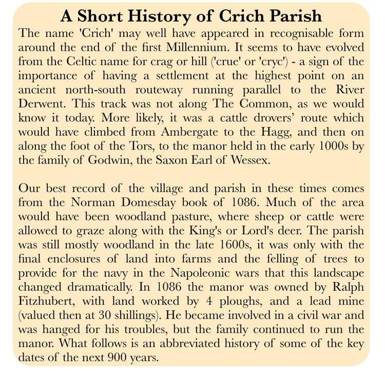 short history of crich